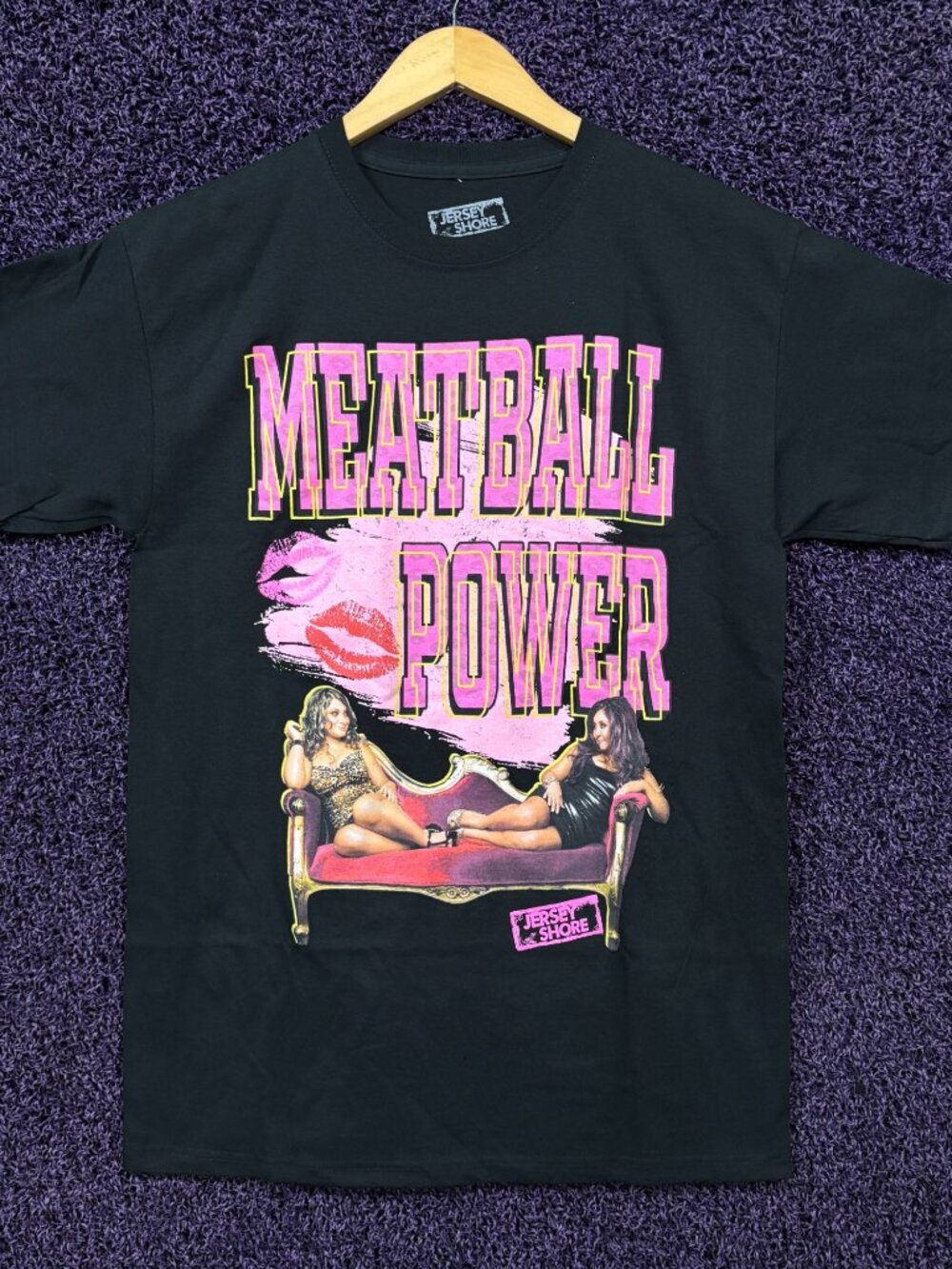 Deena and Snooki Meatball Power Mtv Jersey Shore T-Shirt M
